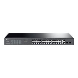 TP-Link Switch 24 ports Gigabit PoE+, 440 W, avec 4 ports SFP, gestioné, modèle TL-SG1428PE