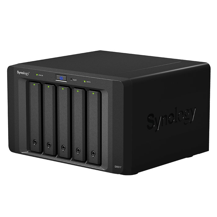 Synology DX517 Unité d'Extension 5 Baies SATA 3.5" pour DS1817+ DS1618+ DS1517+ DS918+ DS718+