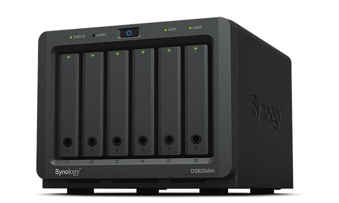 Synology DS620slim NAS 6 baies 2,5 pouces Synology DS620slim NAS 6 baies 2,5 pouces