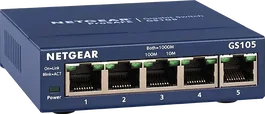 Netgear GS105GE Commutateur Gigabit 5 ports Bleu