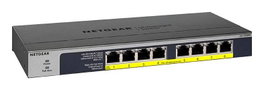 Netgear GS108PP Switch Gigabit Ethernet 8 ports PoE+ Noir