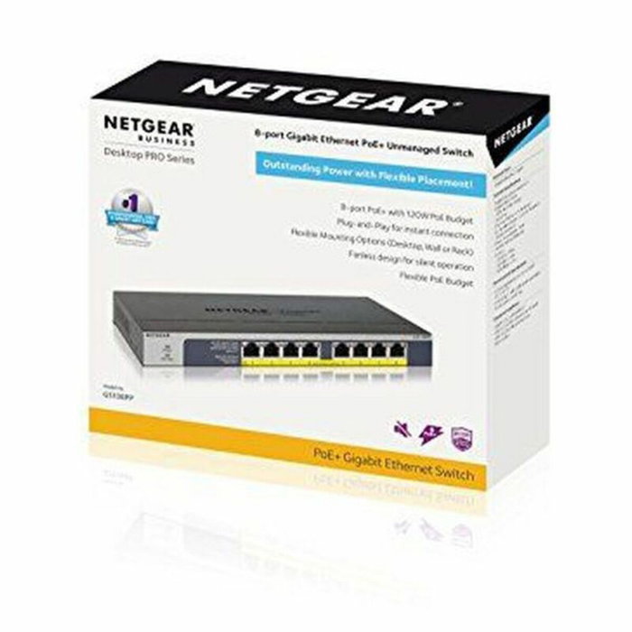 Netgear GS108PP Switch Gigabit Ethernet 8 ports avec PoE+