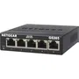 Netgear GS305-300PES Switch Ethernet Gigabit 5 ports métal, Plug and Play, sans ventilateur, installation bureau ou mur