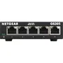 Netgear GS305-300PES Switch Ethernet Gigabit 5 ports métal, Plug and Play, sans ventilateur, installation bureau ou mur