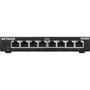 NETGEAR GS308-300PES Switch Ethernet Gigabit 8 Ports, métal, silencieux sans ventilateur, montage bureau/mur, Plug and Play