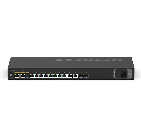 Netgear M4250 (GSM4212P) - Switch 8 ports Gigabit PoE+/PoE++ 125W pour audiovisuel (AV over IP, Dante, NVX) Netgear M4250 (GSM4212P) - Switch 8 ports Gigabit PoE+/PoE++ 125W pour audiovisuel (AV over IP, Dante, NVX)