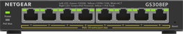 Netgear GS308EP-100PES 8 Port PoE+ Smart Managed Plus Switch Black