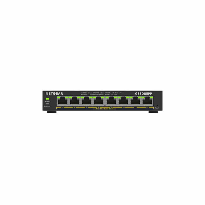 Netgear GS308EPP Switch Gigabit 8 Ports avec PoE+