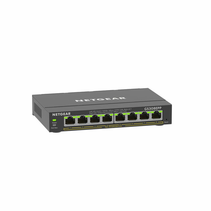 Netgear GS308EPP Switch Gigabit 8 Ports avec PoE+