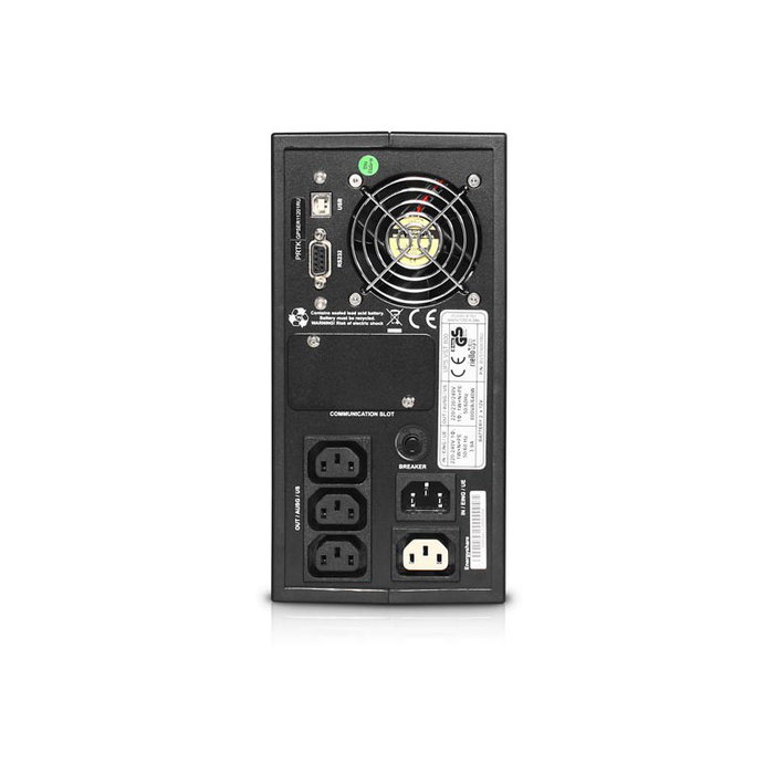 Riello Dialog Vision 800 T UPS Onduleur 0,8 kVA 640 W ligne interactive AVR LCD USB RS-232