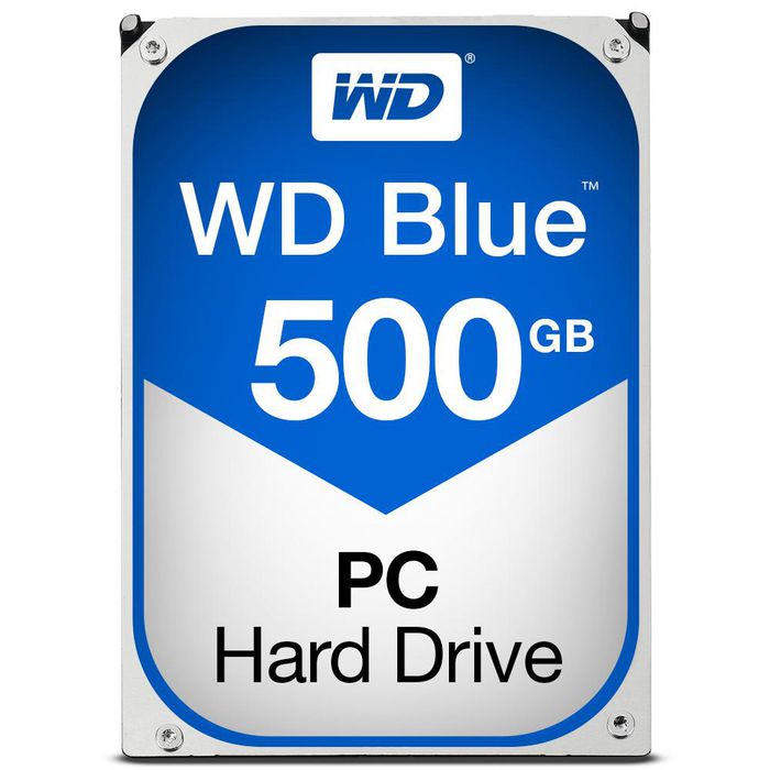 Western Digital WD Blue Disque Dur Interne 3.5" 500 Go - SATA 6Gb/s - 7200 RPM - 32 Mo Cache Western Digital WD Blue Disque Dur Interne 3.5" 500 Go - SATA 6Gb/s - 7200 RPM - 32 Mo Cache