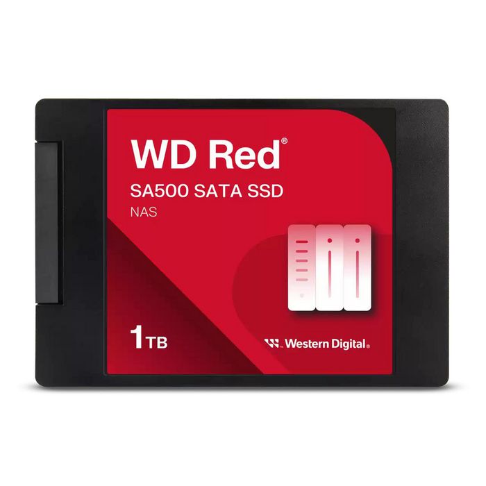 Western Digital WD Red SA500 SSD 1 To 2,5 pouces SATA III Western Digital WD Red SA500 SSD 1 To 2,5 pouces SATA III
