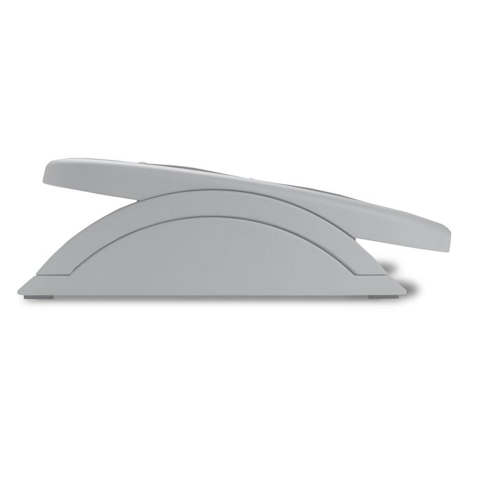 Kensington 56145 Repose-pieds ergonomique et ajustable SoleMate, pour soulager le dos et améliorer la posture, 45 * 35 cm, réglable, Gris/Noir