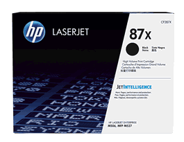 HP Toner CF287X / 87X Noir XL - Cartouche d'encre originale pour imprimantes LaserJet
