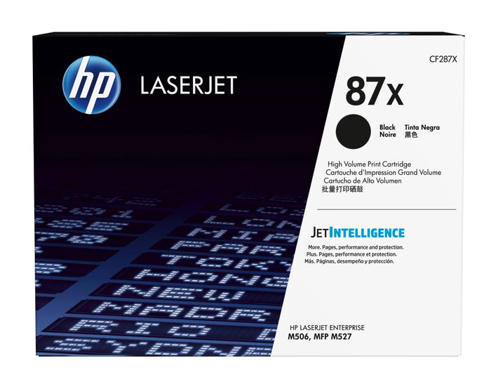 HP 87X CF287X Noir