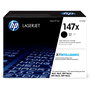 HP Toner 147X / W1470X Noir haute capacité XL pour imprimantes laser