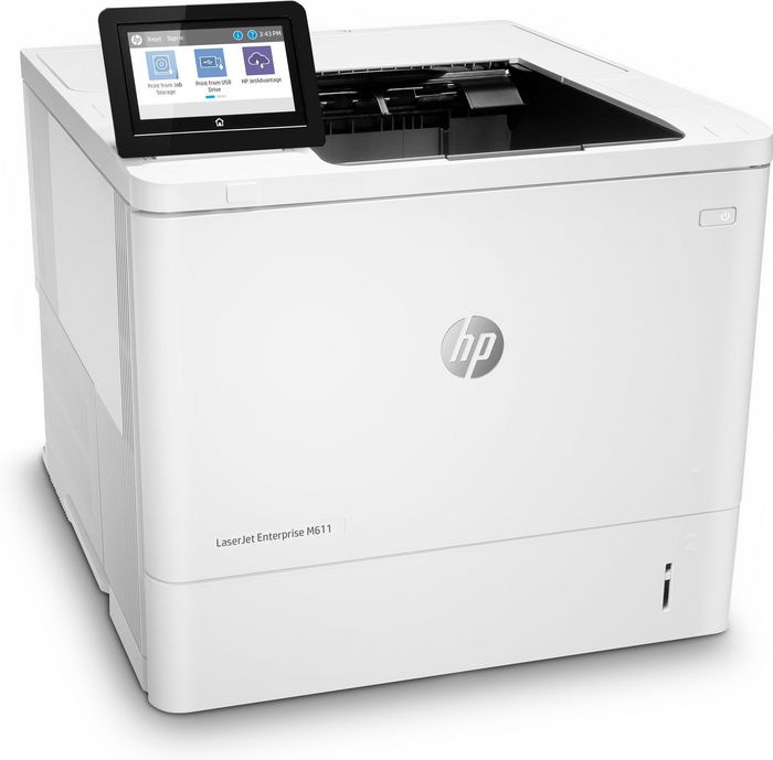 HP LaserJet Enterprise M611dn - Imprimante Laser Noire Réseau, 65 ppm, A4, 1200 x 1200 dpi, 512 Mo, JetIntelligence HP LaserJet Enterprise M611dn - Imprimante Laser Noire Réseau, 65 ppm, A4, 1200 x 1200 dpi, 512 Mo, JetIntelligence