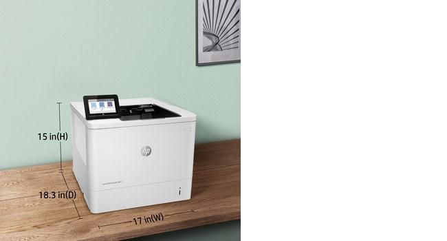 HP LaserJet Enterprise M611dn - Imprimante Laser Noire Réseau, 65 ppm, A4, 1200 x 1200 dpi, 512 Mo, JetIntelligence HP LaserJet Enterprise M611dn - Imprimante Laser Noire Réseau, 65 ppm, A4, 1200 x 1200 dpi, 512 Mo, JetIntelligence