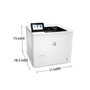 HP LaserJet Enterprise M611dn - Imprimante Laser Noire Réseau, 65 ppm, A4, 1200 x 1200 dpi, 512 Mo, JetIntelligence
