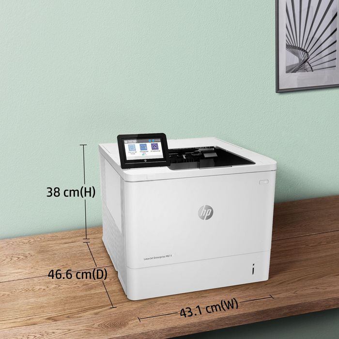 HP LaserJet Enterprise M611dn - Imprimante Laser Noire Réseau, 65 ppm, A4, 1200 x 1200 dpi, 512 Mo, JetIntelligence HP LaserJet Enterprise M611dn - Imprimante Laser Noire Réseau, 65 ppm, A4, 1200 x 1200 dpi, 512 Mo, JetIntelligence