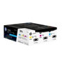 HP 201X CF253XM Pack de 3 Cartouches de Toner (Cyan, Magenta, Jaune) haute capacité