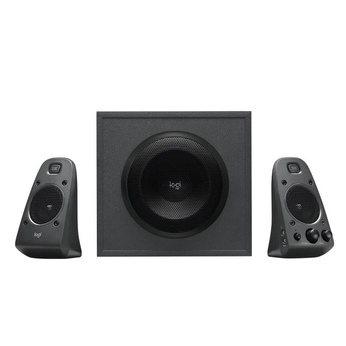 Logitech Z625 Système de haut-parleurs 2.1 certifié THX, 400W, Noir Logitech Z625 Système de haut-parleurs 2.1 certifié THX, 400W, Noir