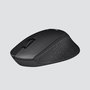 Logitech Souris sans fil silencieuse M330 Silent Plus pour ordinateur - 2.4 GHz, 1000 DPI, optique, 24 mois d'autonomie, compatible Windows, macOS, Linux, Chrome OS