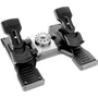 Logitech G Saitek Pro Flight Rudder Pedals - Pédalier de direction filaire pour simulateur de vol PC - Contrôle précis de la gouverne et freins différentiels - Noir