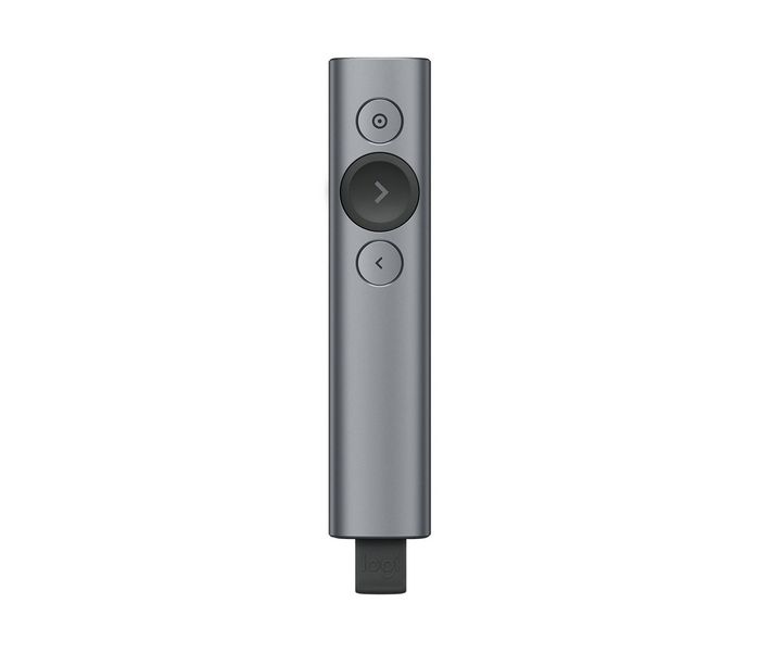 Logitech Spotlight - Télécommande de présentation avancée avec pointeur, liaison Bluetooth et USB, compatible PowerPoint/Keynote