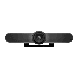 Logitech 960-001102 Webcam MeetUp pour réunions d'entreprise, vidéoconférence USB, grand angle 120°, Noir