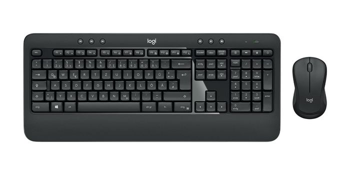 Logitech MK540 Advanced - Clavier et souris sans fil avec récepteur Unifying - Clavier et souris sans fil ergonomiques et silencieux - Version pour l'Allemagne Logitech MK540 Advanced - Clavier et souris sans fil avec récepteur Unifying - Clavier et souris sans fil ergonomiques et silencieux - Version pour l'Allemagne