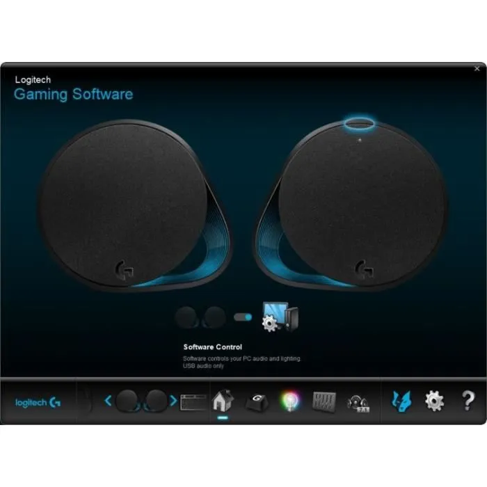 Logitech 980-001301 Haut-parleurs PC Gaming G560 Lightsync RGB Bluetooth USB Noir Logitech 980-001301 Haut-parleurs PC Gaming G560 Lightsync RGB Bluetooth USB Noir