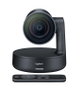 Logitech Rally Caméra de conférence USB avec zoom HD 15x, autofocus et objectif ultra-HD pour vidéos jusqu'à 4K - Système PTZ et technologies RightSense
