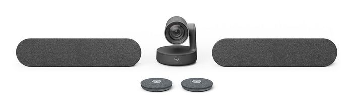 Logitech Rally Plus Système de Vidéoconférence 4K Ultra HD Noir