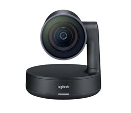 Logitech Rally - Système vidéoconférence professionnel USB/HDMI avec caméra 4K PTZ, audio modulaire et technologies RightSense pour salles de réunion