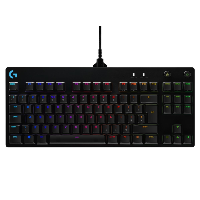 Logitech 920-009392 Clavier Gaming Pro Noir (G Pro) pour PC - Clavier Mécanique et Rétroéclairé Logitech 920-009392 Clavier Gaming Pro Noir (G Pro) pour PC - Clavier Mécanique et Rétroéclairé