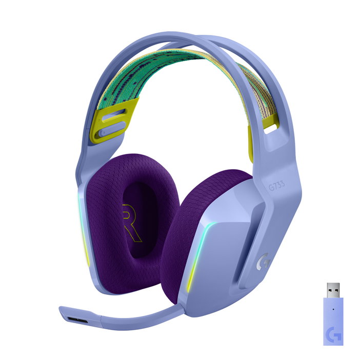 Logitech G G7 Casque Gaming sans fil LIGHTSPEED avec Microphone RGB - 29h Autonomie Logitech G G7 Casque Gaming sans fil LIGHTSPEED avec Microphone RGB - 29h Autonomie