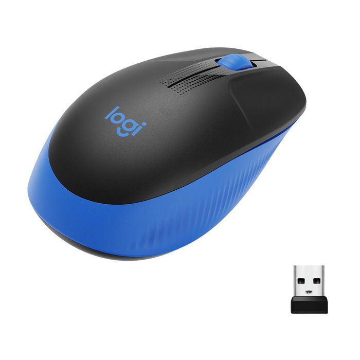 Logitech M190 Souris sans fil ergonomique pour PC, 1000 DPI, autonomie 18 mois, connexion jusqu'à 10 m, avec récepteur USB, pile AA incluse Logitech M190 Souris sans fil ergonomique pour PC, 1000 DPI, autonomie 18 mois, connexion jusqu'à 10 m, avec récepteur USB, pile AA incluse