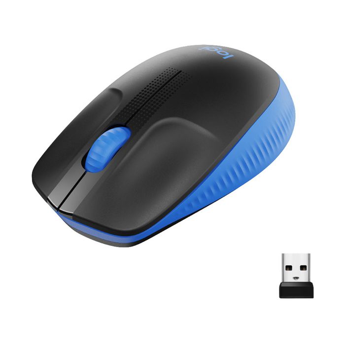 Logitech M190 Souris sans fil ergonomique pour PC, 1000 DPI, autonomie 18 mois, connexion jusqu'à 10 m, avec récepteur USB, pile AA incluse Logitech M190 Souris sans fil ergonomique pour PC, 1000 DPI, autonomie 18 mois, connexion jusqu'à 10 m, avec récepteur USB, pile AA incluse