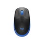 Logitech M190 Souris sans fil Bleu/Noir 1000 DPI