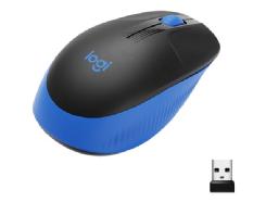 Logitech M190 Souris sans fil Bleu/Noir 1000 DPI