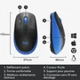 Logitech M190 Bleu