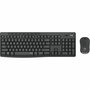 Clavier et souris sans fil Logitech 920-009870 Sans fil Noir Gris Graphite portugais