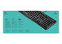 Logitech Clavier USB K120 pour Entreprise - Silencieux, Résistant aux Éclaboussures, Pavé Numérique