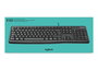 Logitech Clavier USB K120 pour Entreprise - Silencieux, Résistant aux Éclaboussures, Pavé Numérique