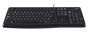 Logitech Clavier USB K120 pour Entreprise - Silencieux, Résistant aux Éclaboussures, Pavé Numérique