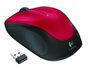 Logitech M235 Souris Sans Fil Rouge avec Récepteur RF USB Unifying - Autonomie de 1 an, Garantie 3 Ans