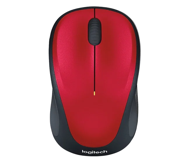 Logitech M235 Souris sans fil Rouge et Noir
