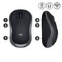 Logitech M185 Souris Sans Fil USB - Noir avec Rétroéclairage - Autonomie de 1 An - Compacte et Ambidextre pour Ordinateur Portable et PC