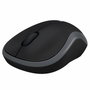 Logitech M185 Souris Sans Fil USB - Noir avec Rétroéclairage - Autonomie de 1 An - Compacte et Ambidextre pour Ordinateur Portable et PC